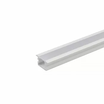 Aluminium profile Mini UP V2 22.2x12mm white RAL9010 for LED strips